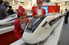 印尼推动与韩国和中国的铁路和航空合作