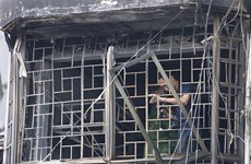 河内市行梳街火灾：政府总理要求紧急调查火灾原因