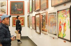 2023年第一次“画笔下的越南文化遗产”绘画大赛颁奖仪式在河内举行