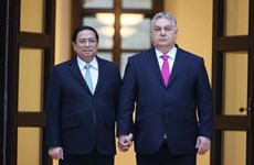 越南政府总理范明政与匈牙利总理欧尔班·维克托举行会谈