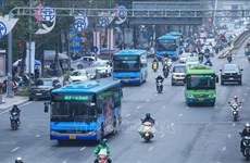 河内积极推进公交车绿色化进程