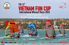 2024年第23届越南国际帆板比赛正式启动