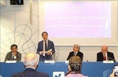 意大利越南年活动为越意双边关系发展作出积极贡献