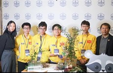 越南学生首次在2024年化学项目奥林匹克竞赛总决赛夺得金牌