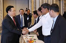 国会主席王廷惠出席批准到2045年甘林新城区总体规划公布仪式