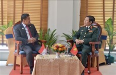 越南国防部加强与印尼、菲律宾国防部的合作