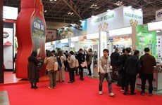 越南企业参加亚洲地区规模最大的食品饮料展