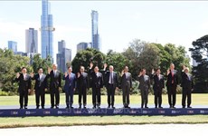 越南政府总理范明政会见出席东盟—澳大利亚特别峰会各国领导人