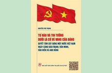 阮富仲总书记关于建设富强越南决心的书籍出版发行