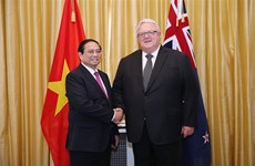 越南政府总理范明政会见新西兰国民议会议长