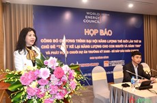 越南将首次出席世界能源大会