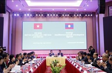 越南与老挝加强安全领域合作