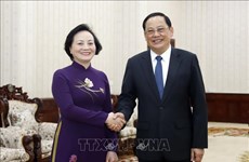 老挝总理宋赛·西潘敦高度评价老挝和越南内务部的合作