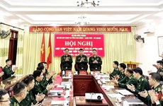 高平、河江和谅山三省边防部队协同保护边界线