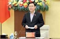 国会党组与乂安省委常委会举行座谈
