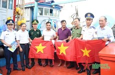 海警第二区在广义省开展关于打击IUU的普法宣传活动
