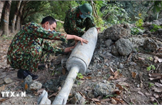越南进一步加快克服战后遗留地雷后果工作
