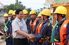 越南政府总理范明政出席承天顺化省部分基础设施项目奠基、落成仪式