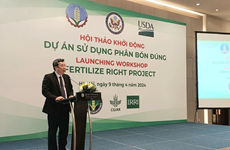 美国支持越南减少农业生产碳排放
