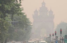 老挝警告冰雹和空气污染达到惊人水平