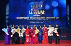 首届胡志明市国际电影节举行颁奖典礼