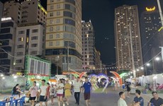 岘港市推动步行街建设  促进夜间经济发展