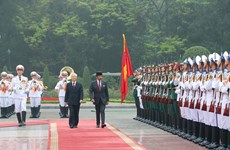文莱达鲁萨兰国苏丹哈吉•哈桑纳尔•博尔基亚对越南进行国事访问（组图）