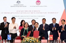 越南与澳大利亚联合开展“建立和提升越澳中心能力”项目