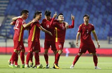 组图：2022年卡塔尔世界杯亚洲区预选赛：越南队战胜印尼队