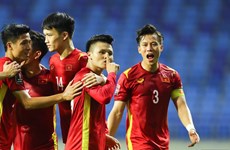 卡塔尔世界杯亚洲区预选赛：越南队大胜印尼队