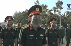 越南人民军队驰援南部地区助力抗击疫情