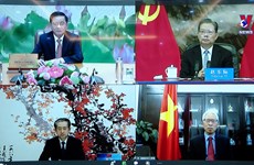 越共中央检查委员会与中共中央纪委深化合作