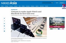 苹果将在越南生产Apple Watch和MacBook