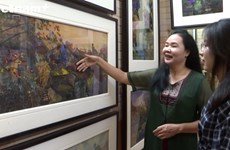 越南艺术家用碎布制成的独特产品