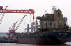越南下龙造船公司转交53000吨级货船