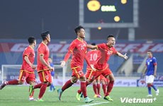 2014年东南亚足球锦标赛热身赛：越南队以3比1击败马来西亚队