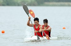 2014年第七届越南全国体育大会：皮划艇与赛艇比赛正式开赛