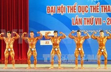 第七届越南全国体育大会：健身健美比赛和地掷球比赛落战幕