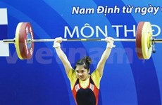 2014年第七届越南全国体育大会：举重、游泳、武术和跆拳道比赛陆续开赛