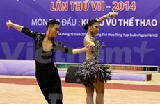 2014年第七届越南全国体育大会：体育舞蹈与象棋比赛冠军出炉
