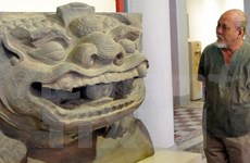 越南古老雕刻艺术中狮子与猊形象专题展在胡志明市开展