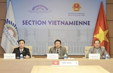 越南出席法语国家议会联盟大会
