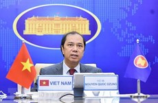 越南外交部副部长与泰国外交部常务副书记举行视频会谈