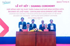 越南Becamex IDC 与新加坡CapitaLand集团合作发展平阳新城