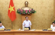 越南政府总理范明政：经济社会发展管理按照四稳定、三加强、二促进、一减少和一杜绝精神进行