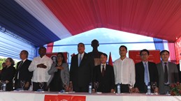 越通社社长率团访问多米尼加