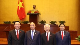 外国领导人发来贺电 祝贺越南新一届领导人