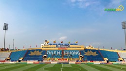 第31届东运会：南定省天长体育场为男子足球赛做好准备