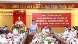 国会主席王廷惠：越南支持可持续投资趋势，坚决与不清洁生产的项目说不