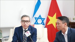 越南与以色列力争尽早达成自贸协定